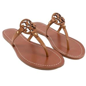 Tory Burch Tan Cut-Out Sandals